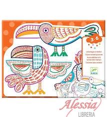 DJECO - DISEGNI DA SVELARE COLORANDO. FAMIGLIE SELVATICHE DJECO