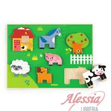 DJECO - PUZZLE IN LEGNO DJECO. FARM