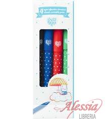 DJECO - 4 STYLOS CANCELLABILI DJECO