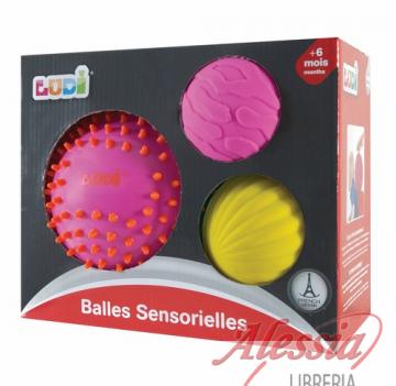 LUDI - 3 PALLE SENSORIALI LUDI