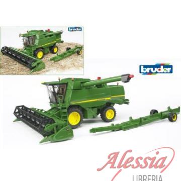 BRUDER - MIETITRICE JOHN DEERE COMBINE T670I - BRUDER 02132