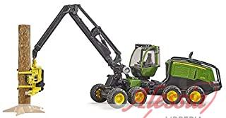 BRUDER - JOHN DEERE 1270G TAGLIA TRONCHI CON BRACCIO MECCANICO