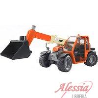 BRUDER - ESCAVATORE  JLG 2505 CON BENNA TELESCOPICA - BRUDER 02140