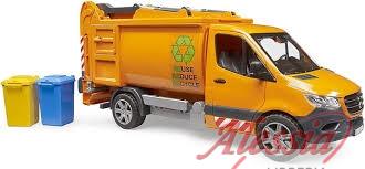 BRUDER - MB SPRINTER SMALTIMENTO RIFIUTI COMUNALI BRUDER
