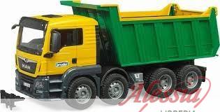 BRUDER - MAN TGS CAMION RIBALTABILE BRUDER