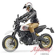 BRUDER - MOTO DUCATI SCRAMBLER BRUDER