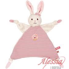 SPIEGELBURG - BABY CHARMS: DOUDOU CONIGLIETTO ROSA SPIEGELBURG