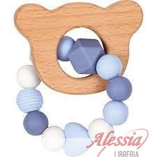 SPIEGELBURG - BABY CHARMS: ANELLO MASSAGGIAGENGIVE AZZURRO SPIEGELBURG