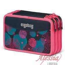 ERGOBAG - ASTUCCIO ERGOAG TRE ZIP.  CORALBEAR