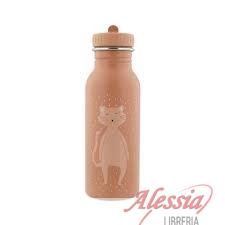 TEIFOC - BORRACCIA IN ACCIAIO TRIXIE 500ML. GATTA