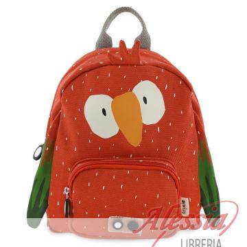TRIXIE - ZAINO SCUOLA MATERNA TRIXIE. PAPPAGALLO