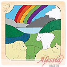 HAPE - PUZZLE PIOGGIA E ARCOBALENO HAPE.