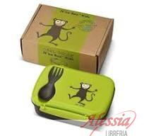 CARL OSCAR - CARL OSCAR N'ICE BOX KIDS LUNCH BOX WITH COOLING PACK 0,6L LIME