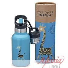 CARL OSCAR - BORRACCIA CARL OSCAR TEMP FLASK KIDS 0,35L TURQUOISE